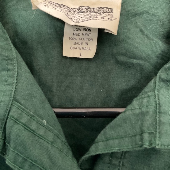 THE SAN ANGELO. Collection texas buttons down shirt size L - Picture 3 of 4